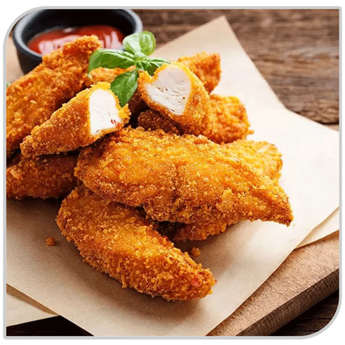 Poulet pané