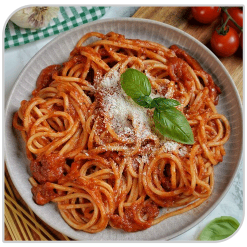Spaghetti à la napolitaine