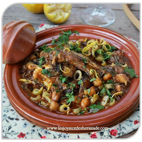 Tajine bouzelouf en sauce