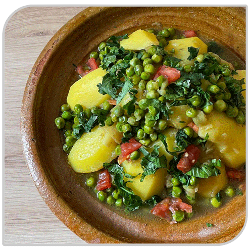 Tajine petit pois