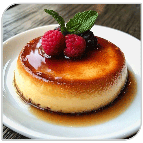 Flan maison