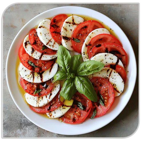 Salade tomate mozzarella